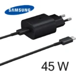 Cargador Rápido Samsung 45W Original + Cable USB-C