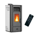 Estufa de pellets de aire Anita 10 Sannover blanco