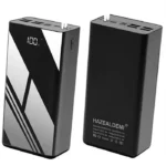 Power Bank HAZEALDEMI 50000mAh - 4 Salidas LCD - Negro