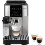 Cafetera De'Longhi Magnifica Start Milk ECAM220.80.SB – Superautomática, 1450W, LatteCrema, Molinillo, Depósito de leche