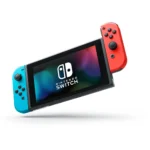 Nintendo Switch – Consola 6.2", Joy-Con Azul/Rojo Neón, Híbrida, Portátil y TV, Vibración HD