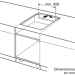 Placa de inducción Balay 3EB967FRE – 3 zonas, Zona Extra Gigante 32 cm, Función Sprint, Control táctil, Negro - Imagen 3