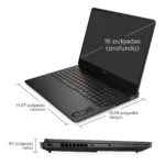 Portátil Gaming HP OMEN 16-ap0014ns, Ryzen AI 7 350, RTX 5060, 32GB RAM, 1TB SSD, 16" 2K, Sin SO - Imagen 5