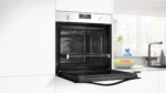 Horno Balay 3HB5159B4 – Serie Cristal, Multifunción, Hidrolítico, 71 L, Freidora de Aire, Aire Caliente 3D Profesional, Cristal Blanco - Imagen 3