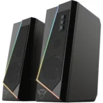 Altavoces PC Trust GXT 609 Zoxa – RGB 6 Modos, 12W RMS, Sonido Estéreo, 2 Unidades – Negro