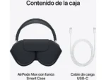 Apple AirPods Max Diadema Cancelación Ruido USB-C Medianoche - Imagen 2