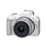 Canon EOS R50 (White) + RF-S 18-45mm F4.5-6.3 IS STM - Imagen 2