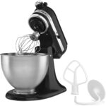 KitchenAid 5K45SSEOB Robot Amasador 4,28 L 275 W Batidora Amasadora Negro - Imagen 2