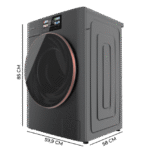 Bolero DressCode 10950 Autodose Lavadora 10 kg 1400 rpm Inverter Clase A Steel - Imagen 3